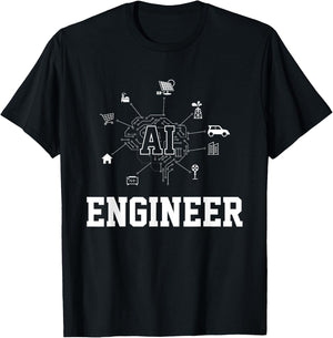 Artificial Intelligence Engineer - Ai Engineer T-Shirt - T-Shirt | Black