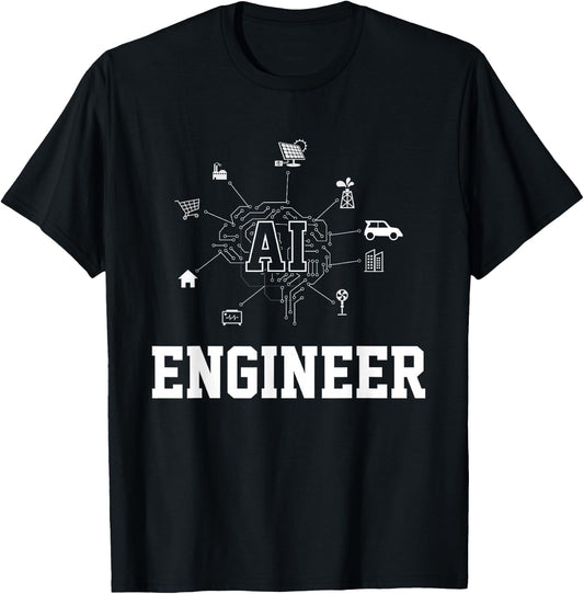 Artificial Intelligence Engineer - Ai Engineer T-Shirt - T-Shirt | Black