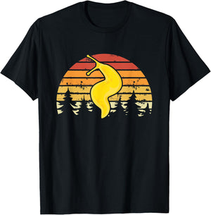 Banana Slug Pacific Banana Slug Fan Black Spotted Banana Slug - -Adults, Small, Short Sleeve T-Shirt - T-Shirt | Black