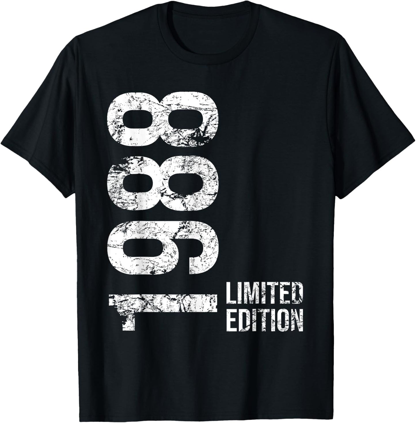 37th Birthday 37 Years Old Man Woman Vintage 1988 T-Shirt - T-Shirt | Black