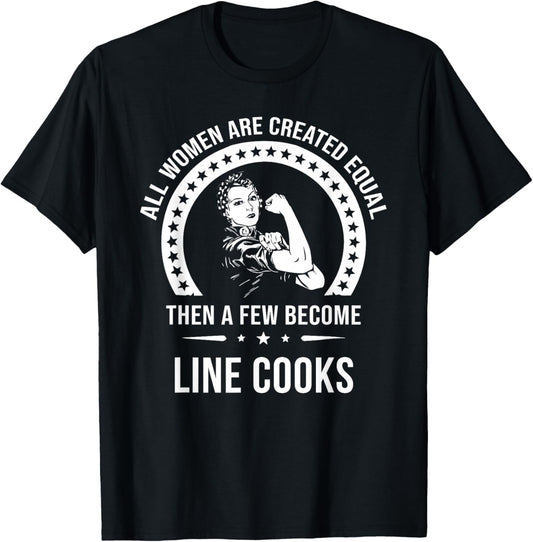 Line Cook Shirts | Line Cook T-Shirt - T-Shirt | Black