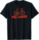 Grunge 1980s Style Auburn AL Bicycle Bike T Shirt T-Shirt - T-Shirt | Black