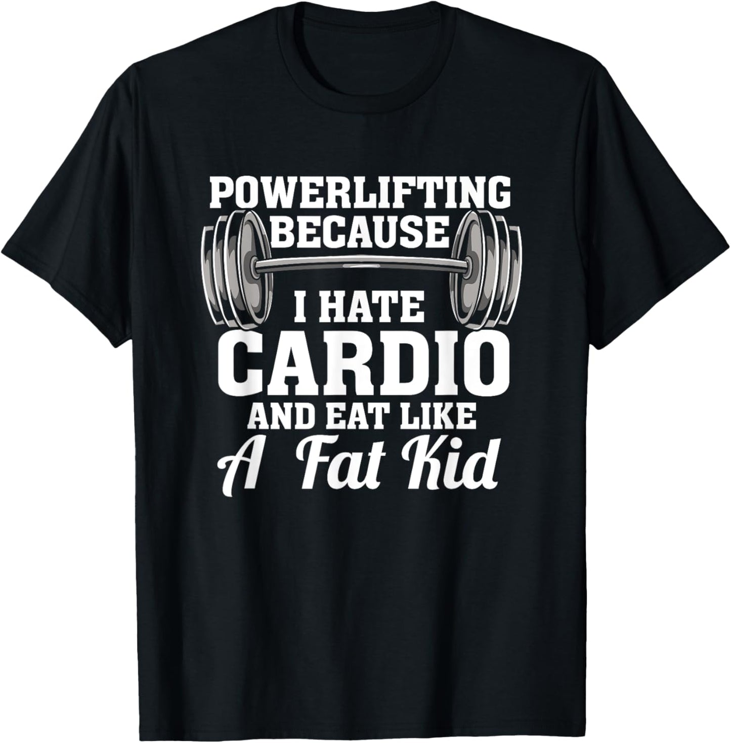 Funny Powerlifting I Bodybuilding Workout I Strength Training T-Shirt - T-Shirt | Black