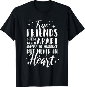 Long Distance Friendship Friends Moving Away T-Shirt - T-Shirt | Black