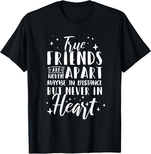 Long Distance Friendship Friends Moving Away T-Shirt - T-Shirt | Black