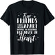 Long Distance Friendship Friends Moving Away T-Shirt - T-Shirt | Black