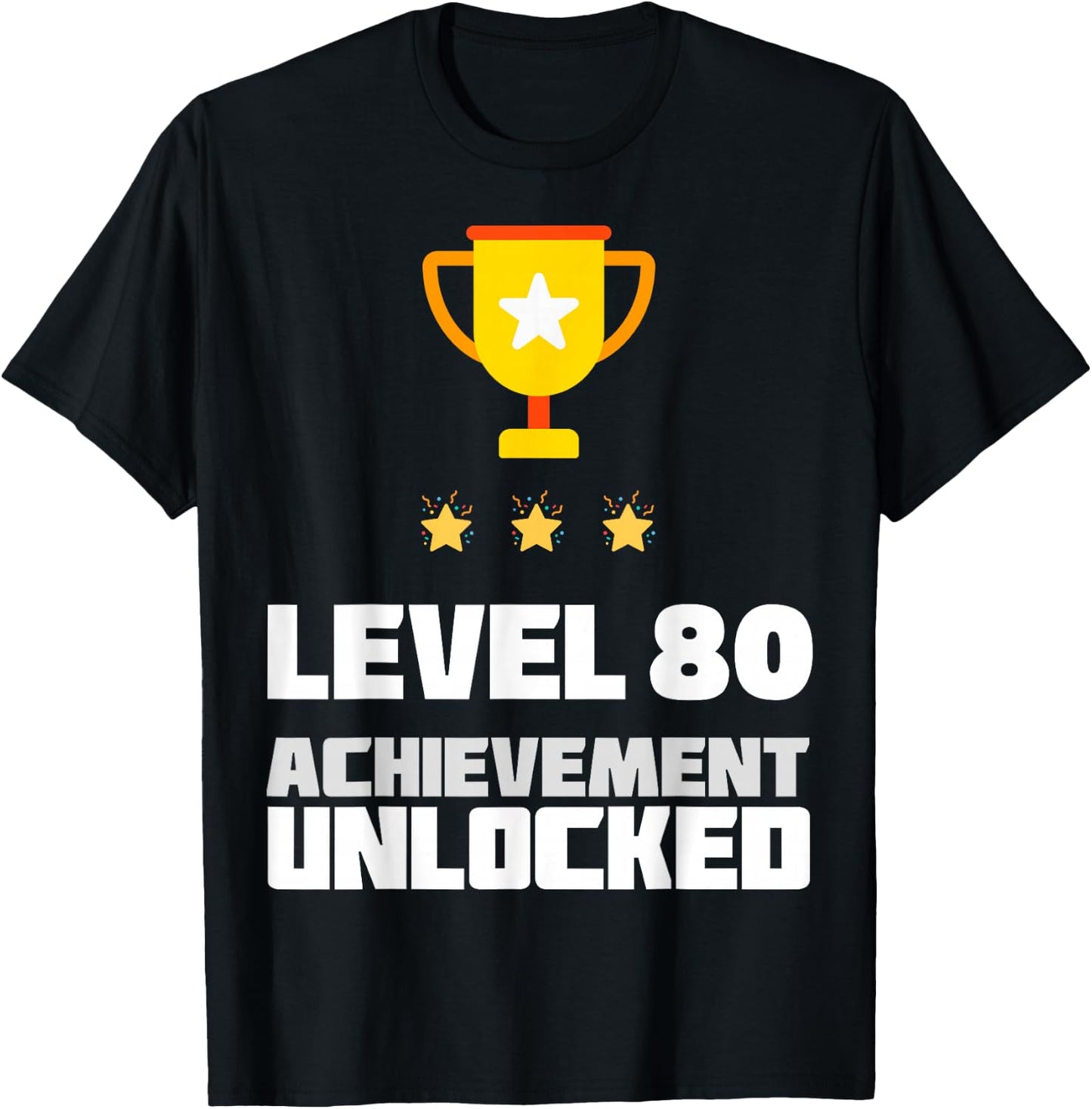 80th Birthday Funny 80 Year Old Birthday T-Shirt - T-Shirt | Black