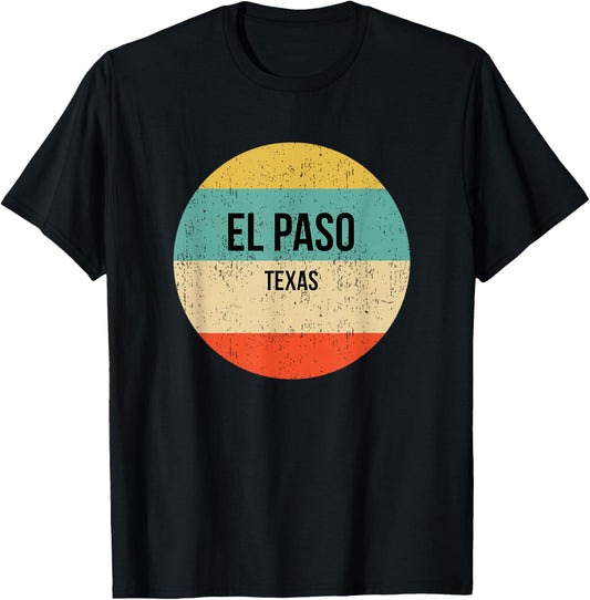 El Paso Texas Shirt | El Paso T-Shirt - T-Shirt | Black