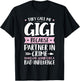 They Call Me Gigi Because Partner In Crime Funny Mothers Day T-Shirt - T-Shirt | Black