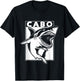 Cabo San Lucas, Mexico Souvneir Shark T-Shirt - T-Shirt | Black