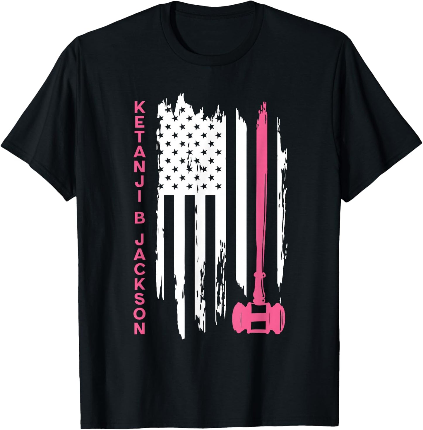Judge Ketanji Brown Jackson KBJ Court Judge Scottus T-Shirt - T-Shirt | Black