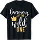 Grammy of the Wild One Matching 1st Birthday First Thing Nan T-Shirt - T-Shirt | Black