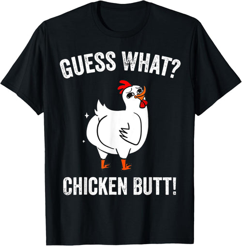 Funny Animal Guess What Chicken Butt Cute Chickens Buffs