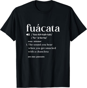 Fuacata Definition Funny Cuban Miami Cuban Cuba Hispanic T-Shirt - T-Shirt | Black