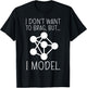 Funny Data Science Computer I Dont Want To Brag But I Model T-Shirt - T-Shirt | Black