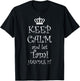 KEEP CALM and LET TAMI HANDLE IT - | Name Gift T-Shirt - T-Shirt | Black