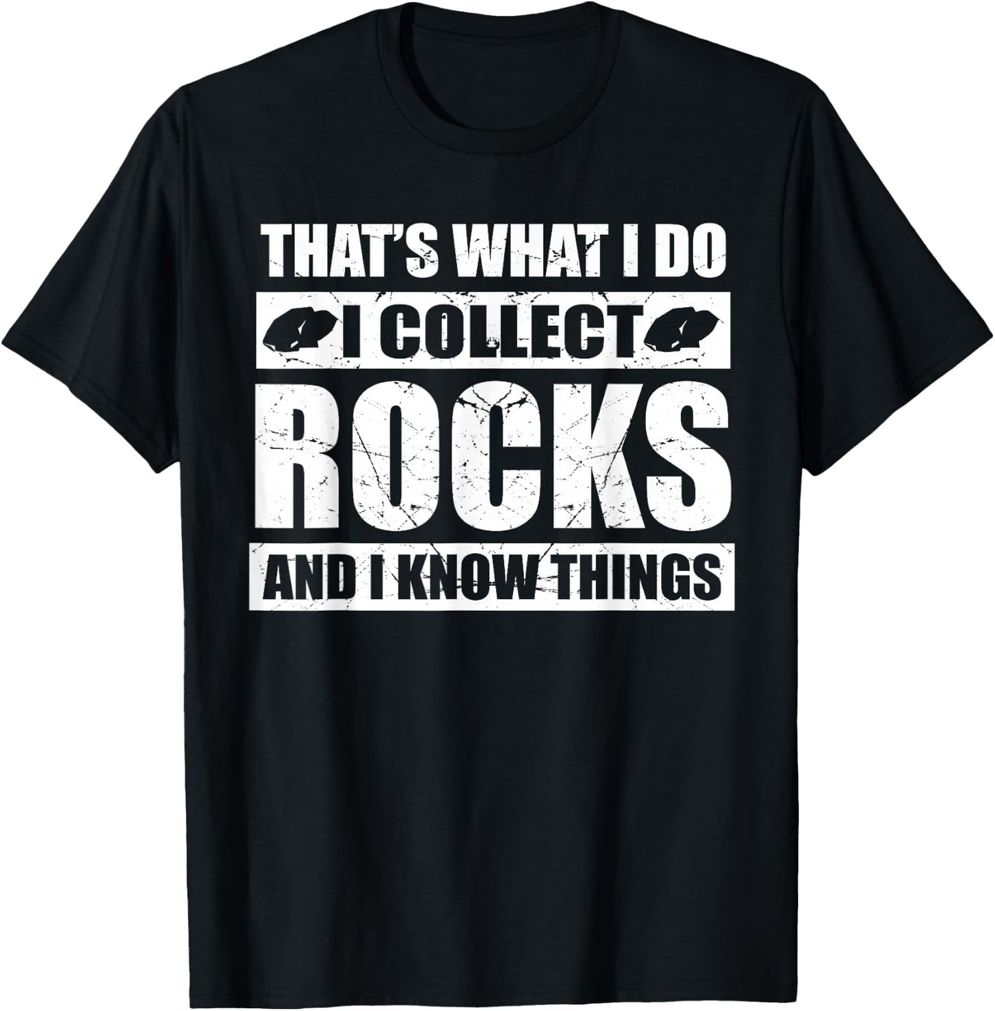 Funny Rock Collecting Rockhound Women Geology Rock Hounder T-Shirt - T-Shirt | Black