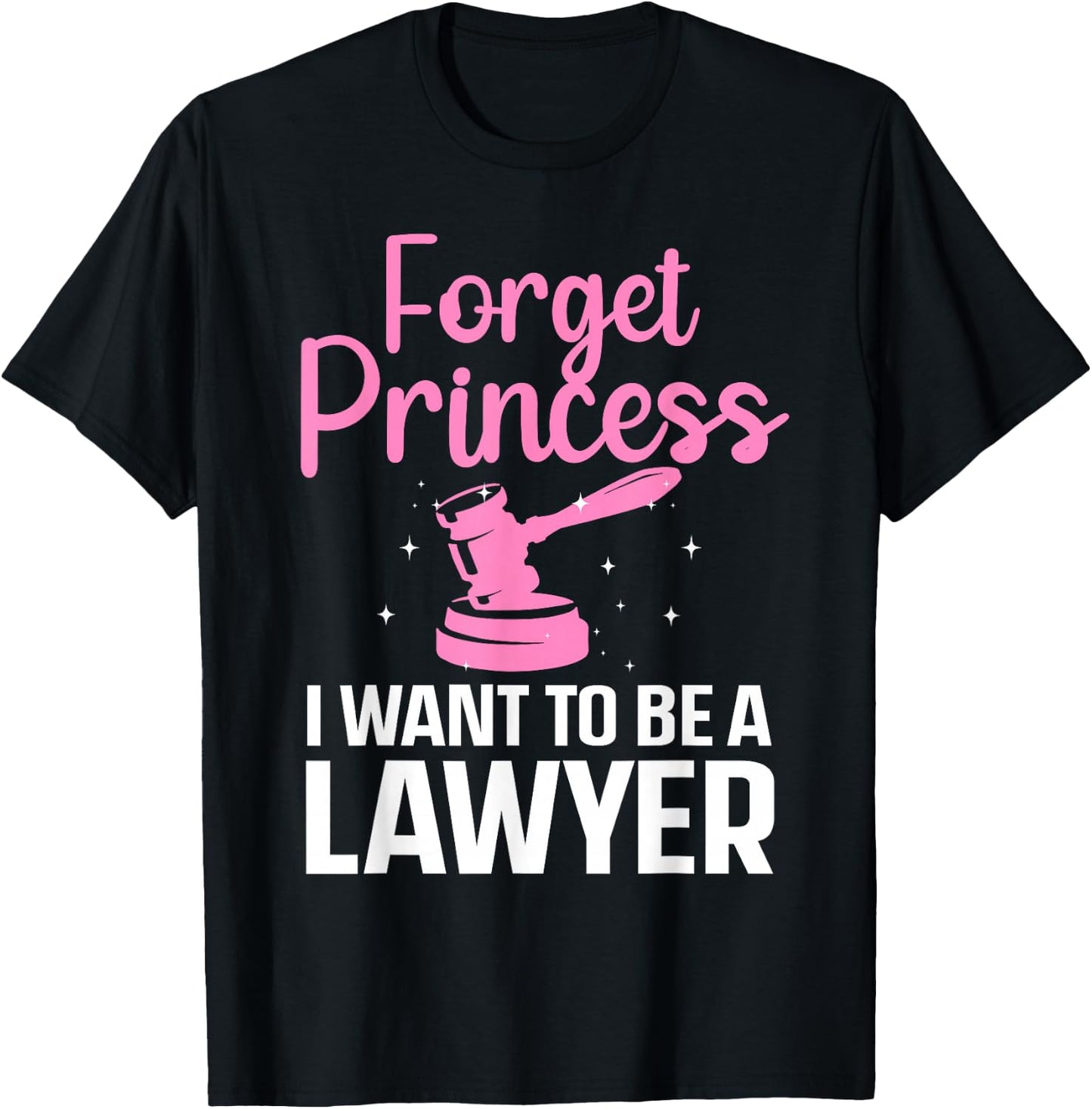 Cute Lawyer Art Women Girls Law School Law Graduate Student T-Shirt - T-Shirt | Black