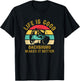 Life With Dachshund Is Good Makes It Better Doxie Wiener T-Shirt - T-Shirt | Black