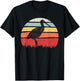 Vintage Retro Roseate Spoonbill T-Shirt - T-Shirt | Black