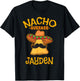 Nacho Average Jayden Personalized Name Funny Taco T-Shirt - T-Shirt | Black