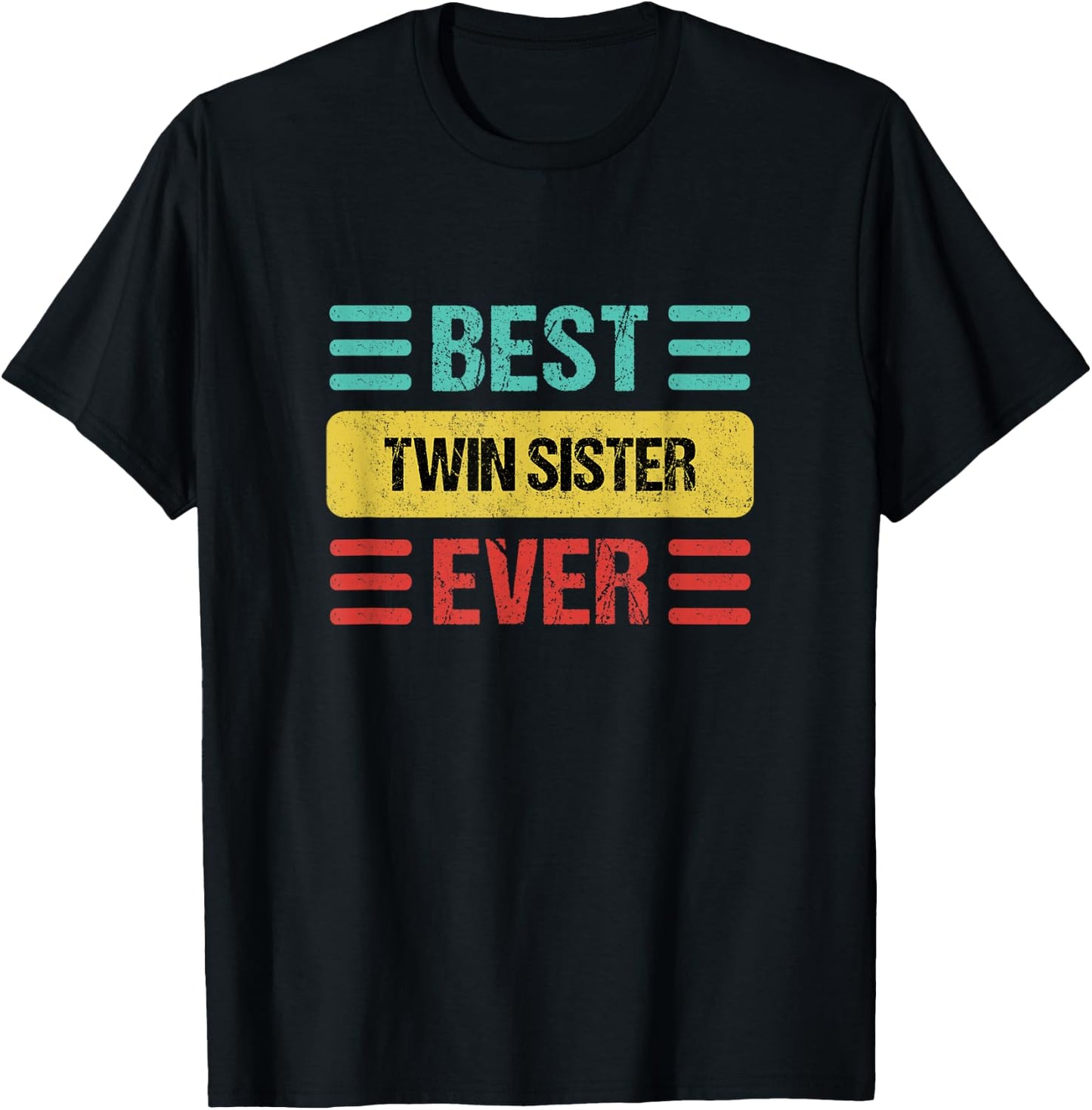 Twin Sister T-Shirt - T-Shirt | Black