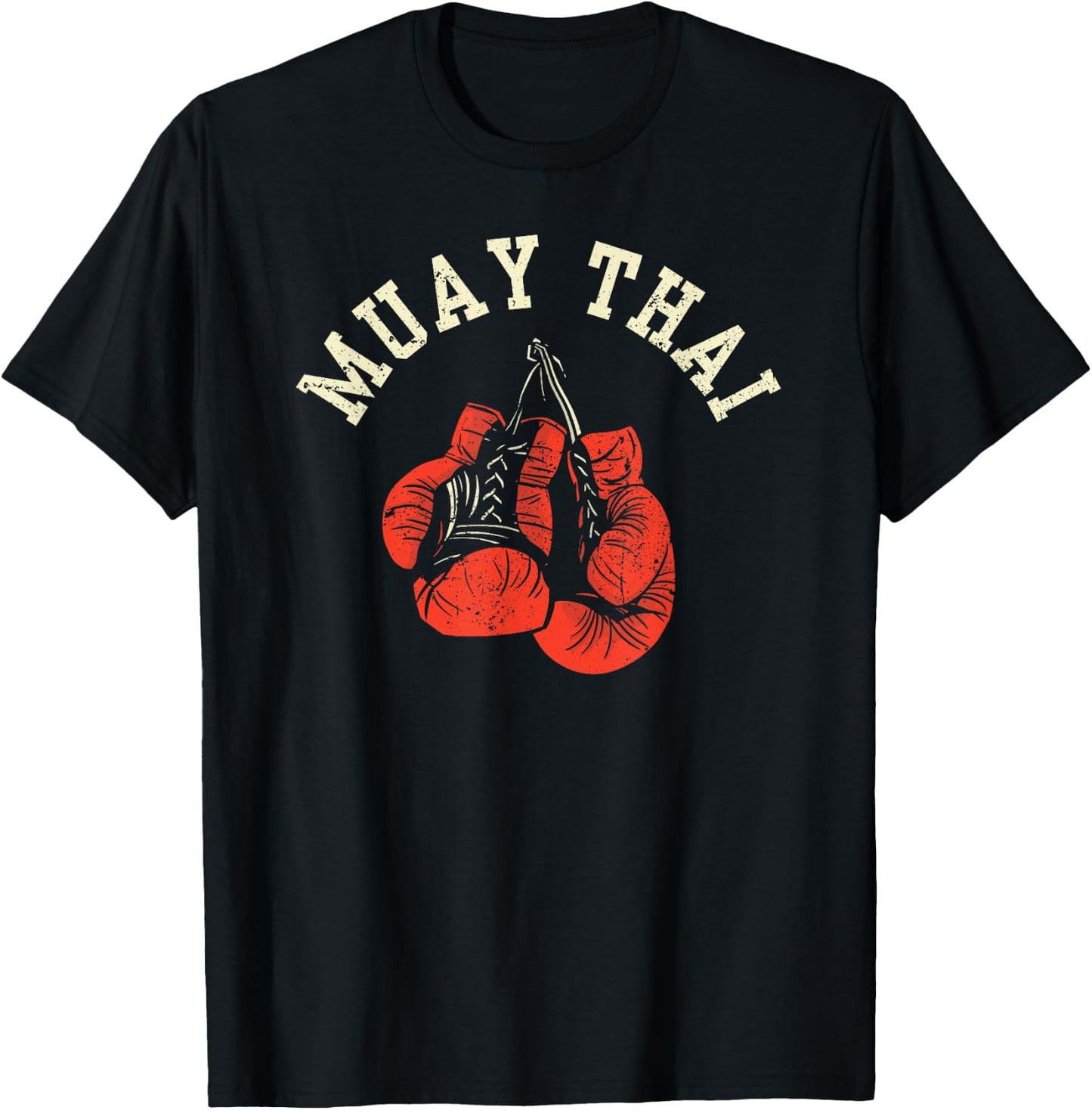 Muay Thai Hobby Boxing Fighter Martial Arts T-Shirt - T-Shirt | Black