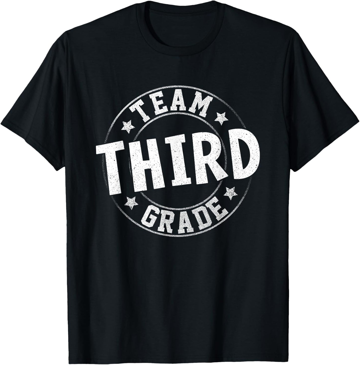 Team Third Grade Teacher Student Back To School 3rd Grade T-Shirt - T-Shirt | Black