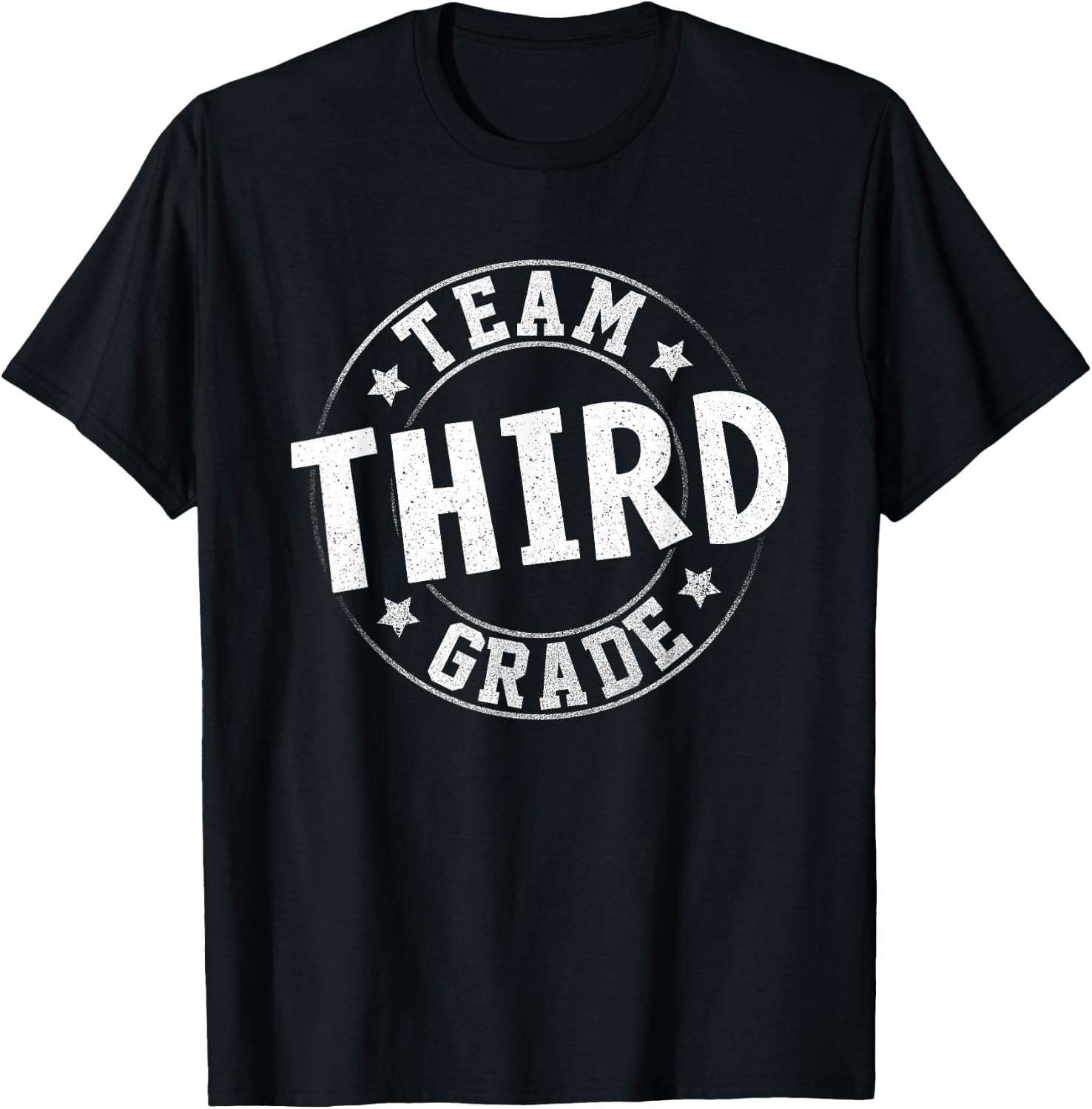 Team Third Grade Teacher Student Back To School 3rd Grade T-Shirt - T-Shirt | Black