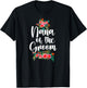 Nana Of The Groom Nana Grandma Groom's Nana Flowers T-Shirt - T-Shirt | Black