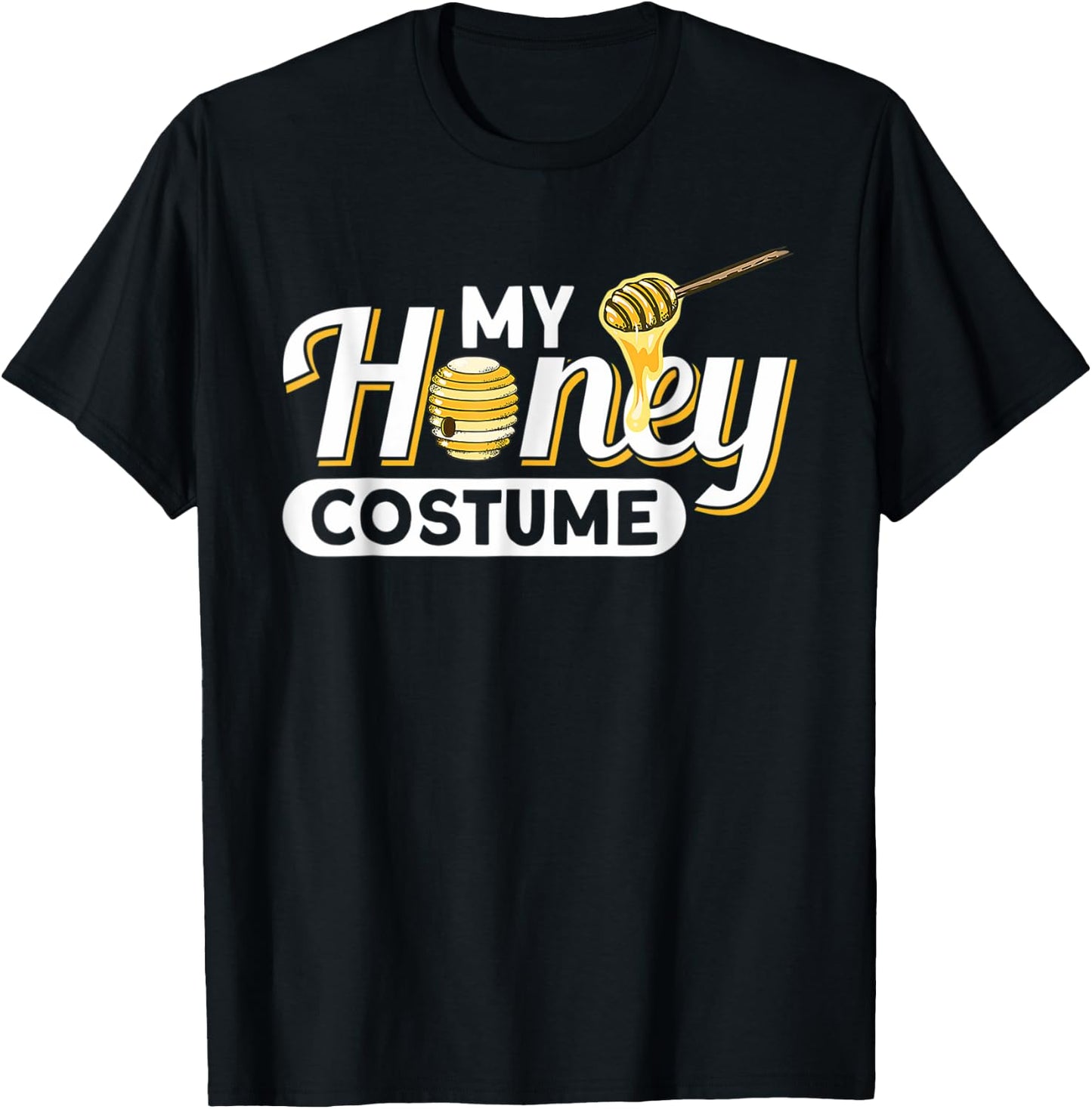 My Honey Costume Honey Pot Men T-Shirt - T-Shirt | Black