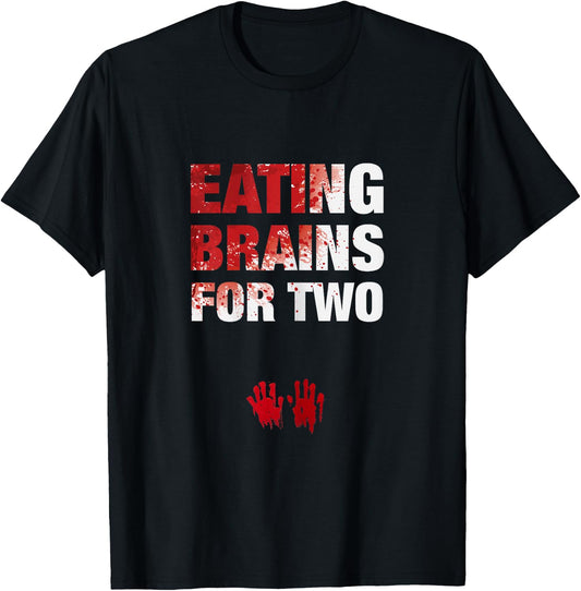 Zombie Pregnancy Announcement T-Shirt - T-Shirt | Black