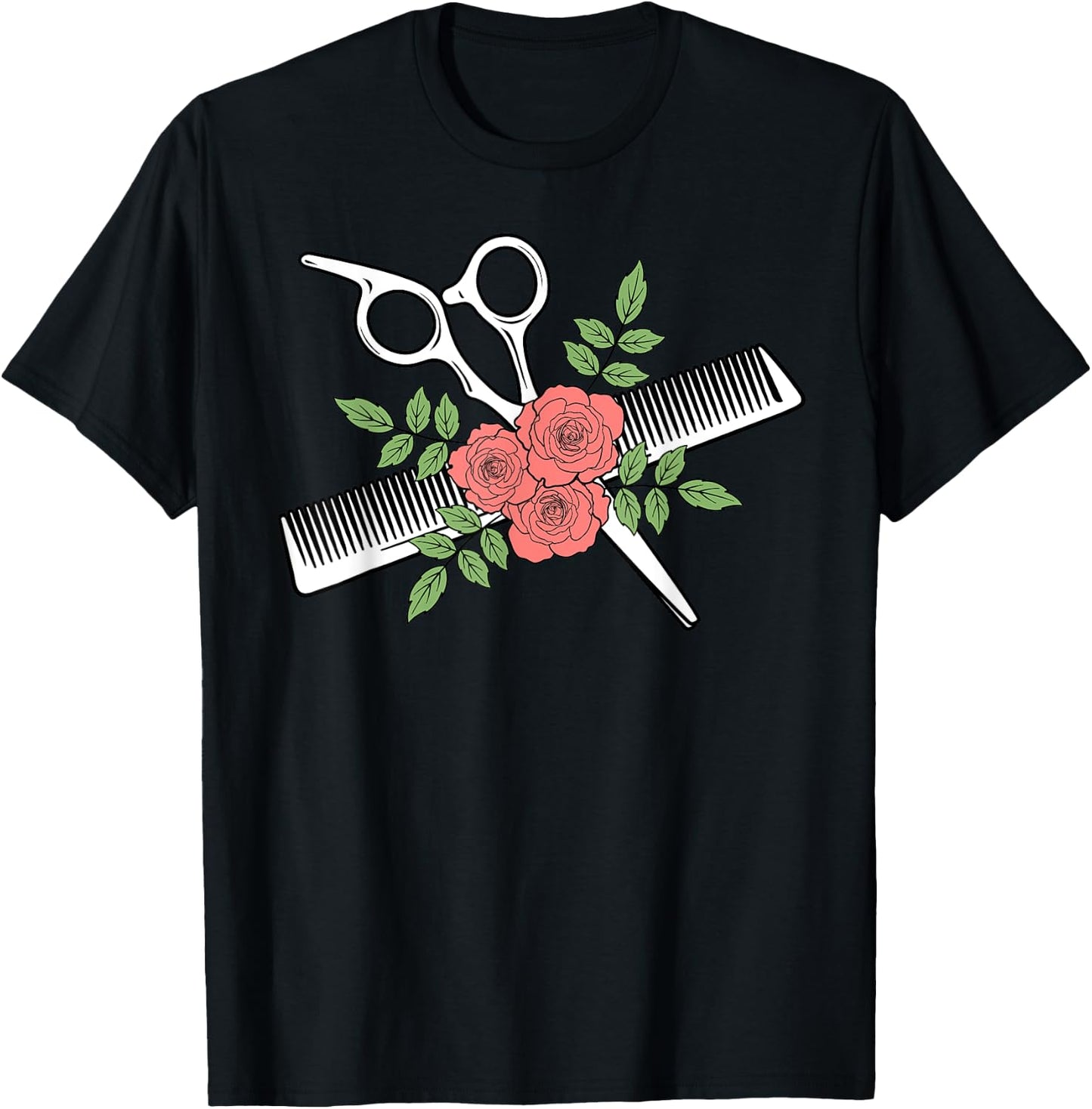 Hairdresser Beauticians Hairstylist Hairstyling Hairdressing T-Shirt - T-Shirt | Black