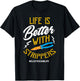 Electrician Shirt Electrician Life Joke Electrician Gift T-Shirt - T-Shirt | Black
