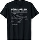 How Planes Fly Magic Funny Pilot T-Shirt - T-Shirt | Black