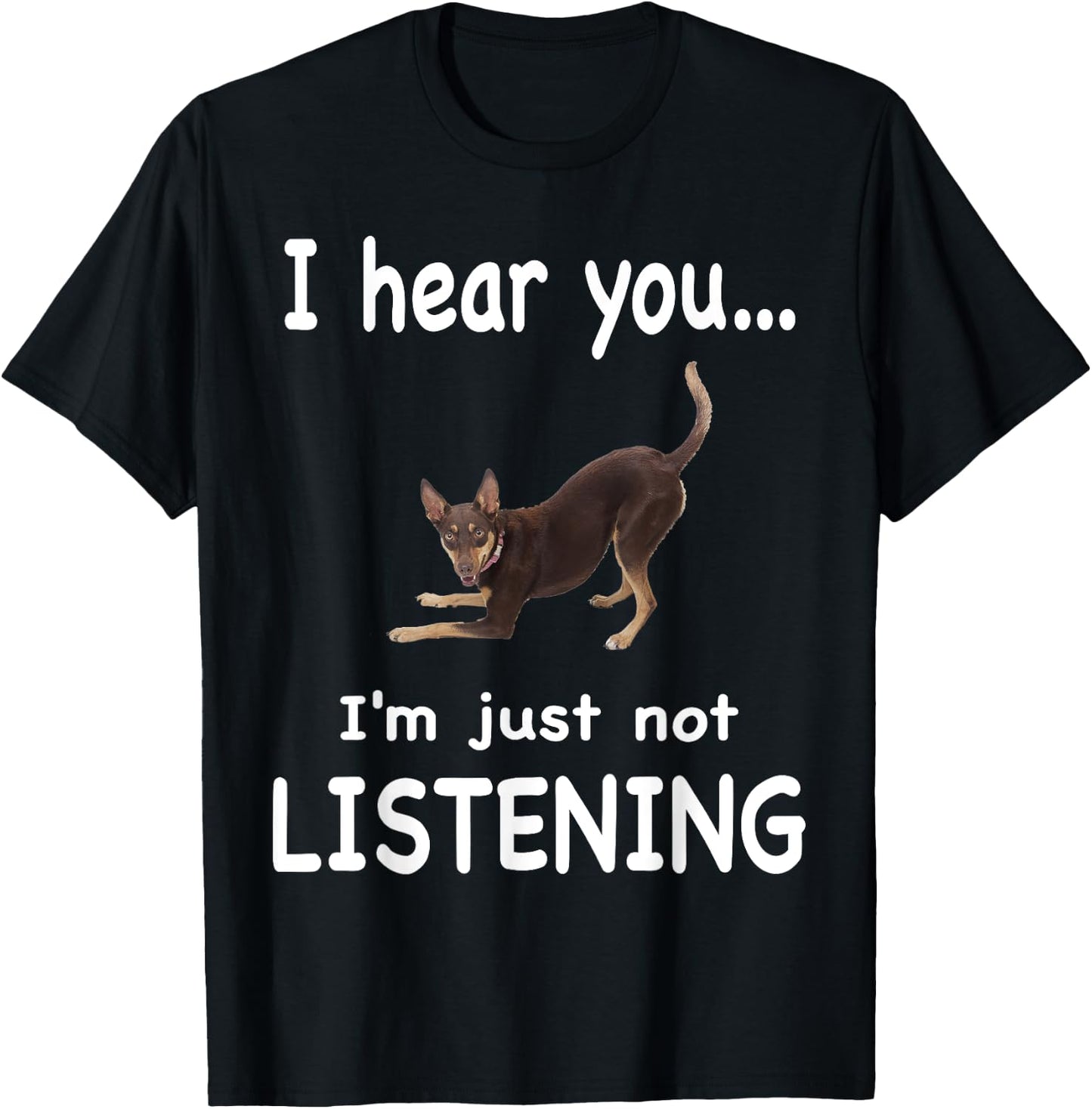 Kelpie Dog - Kelpie Men Women T-Shirt - T-Shirt | Black