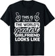 World's Greatest Girlfriend Best Girlfriend Ever T-Shirt - T-Shirt | Black