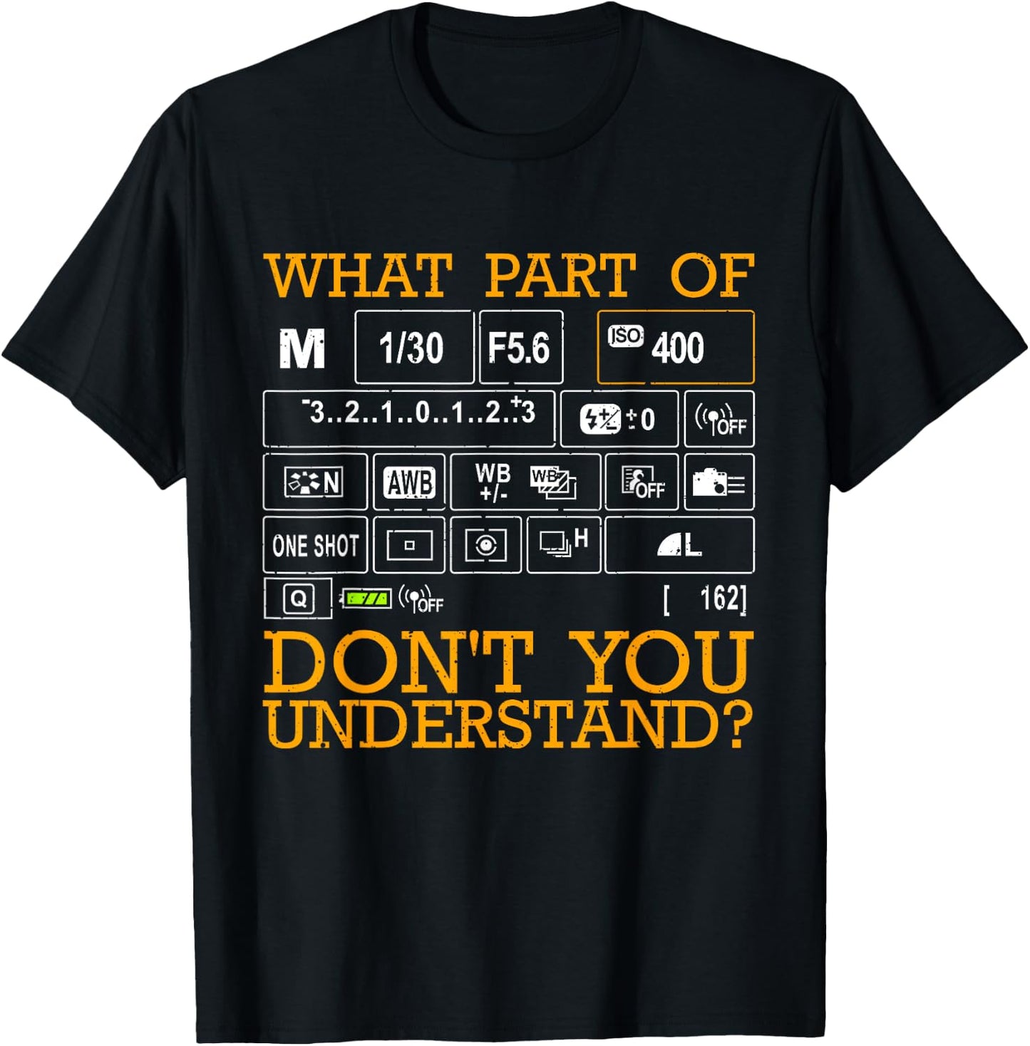 Funny Photography Design Men Women Photographer Instructors Small T-Shirt - T-Shirt | Black