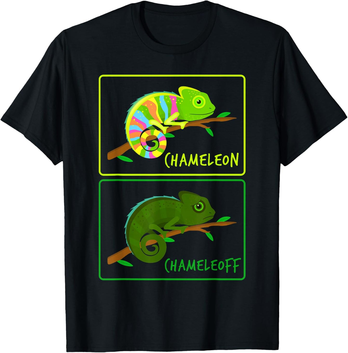 Chameleon Chameleoff T-Shirt - T-Shirt | Black