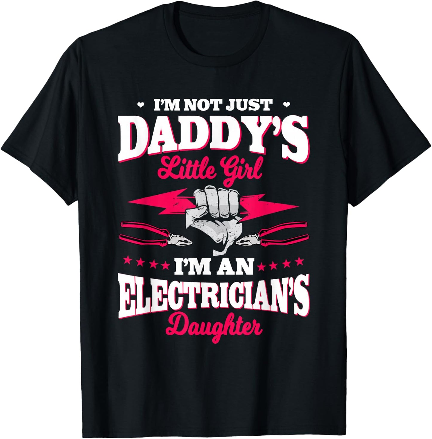 Electrician Dad Electrical Repairman Electronics Technician T-Shirt - T-Shirt | Black