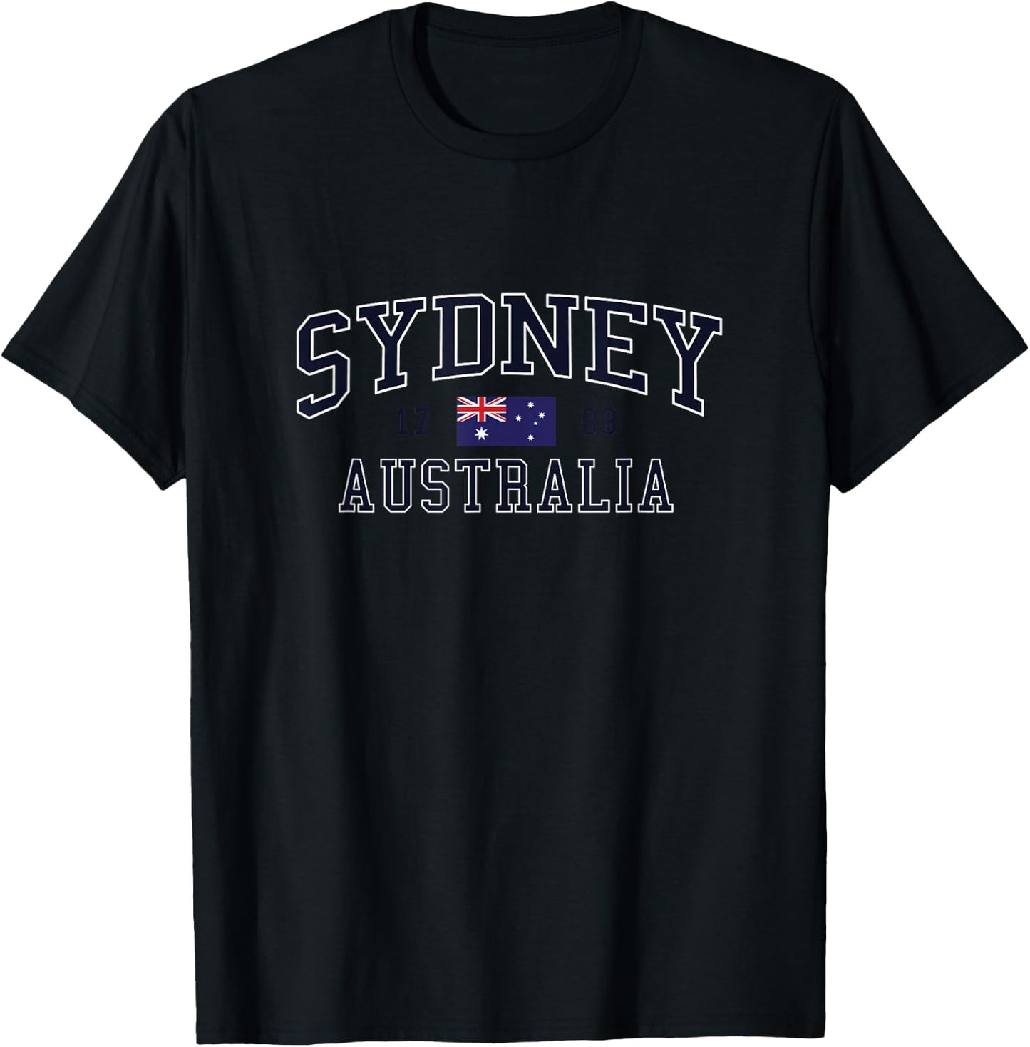 Sydney Australia Vintage Style T-Shirt - T-Shirt | Black