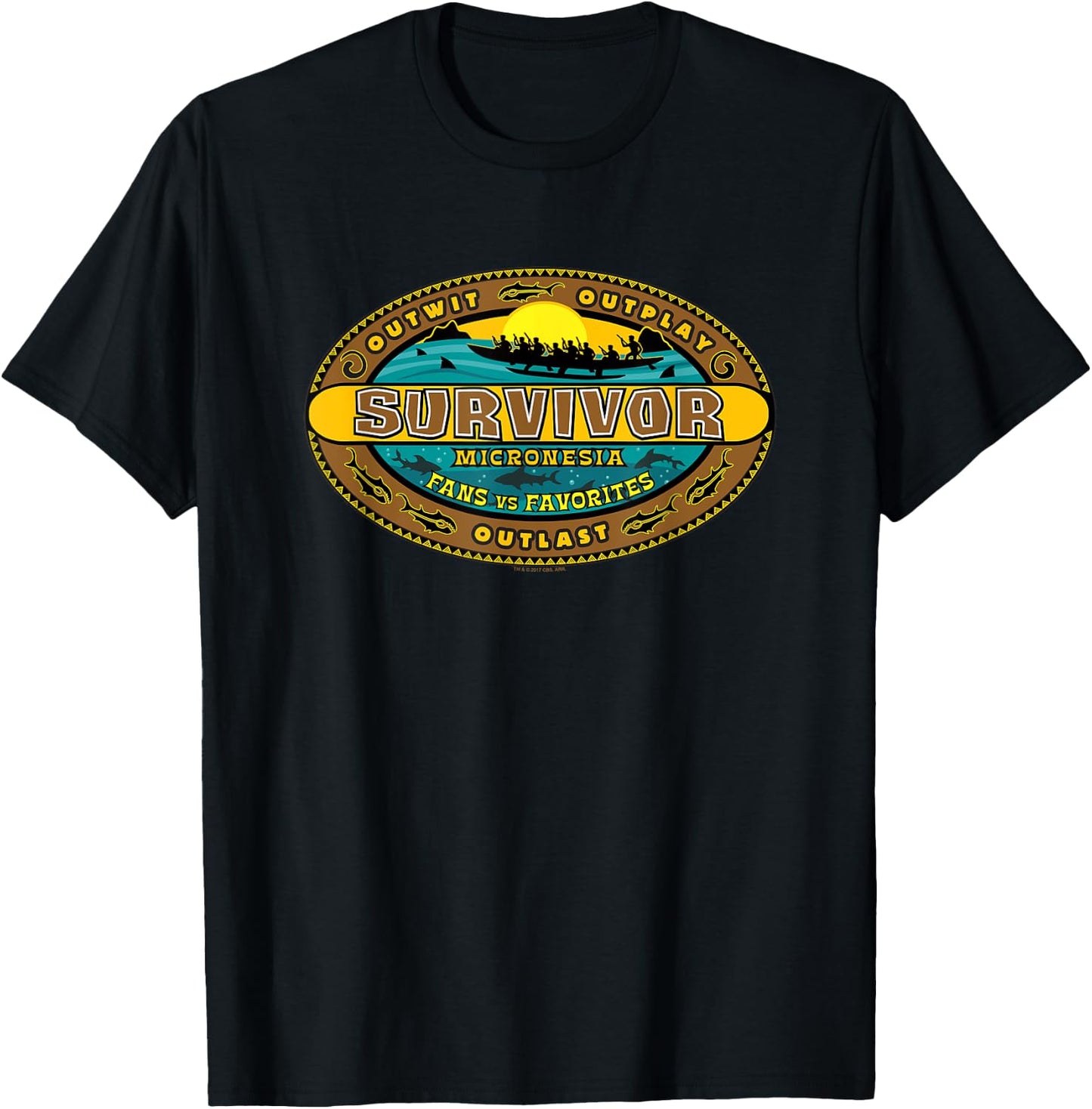 Survivor Micronesia T-Shirt - T-Shirt | Black