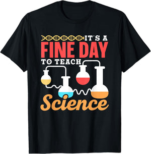 It Is A Good Day To Teach Science Class Teacher T-Shirt - T-Shirt | Black