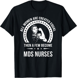 Mds Nurse Shirts | Mds Nurse T-Shirt - T-Shirt | Black