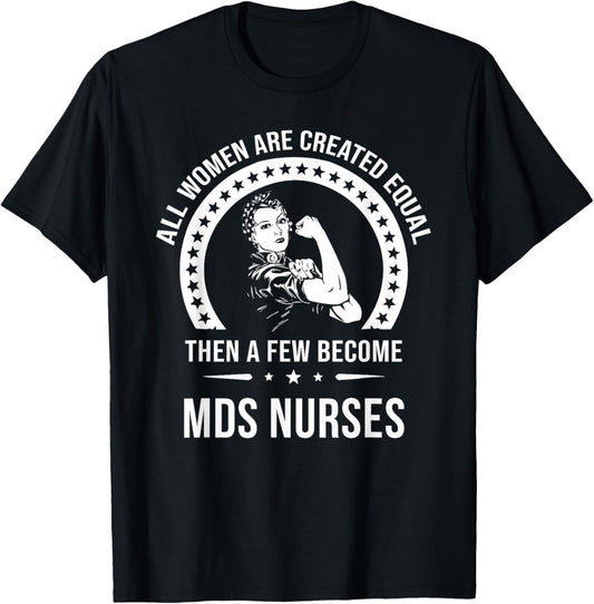Mds Nurse Shirts | Mds Nurse T-Shirt - T-Shirt | Black