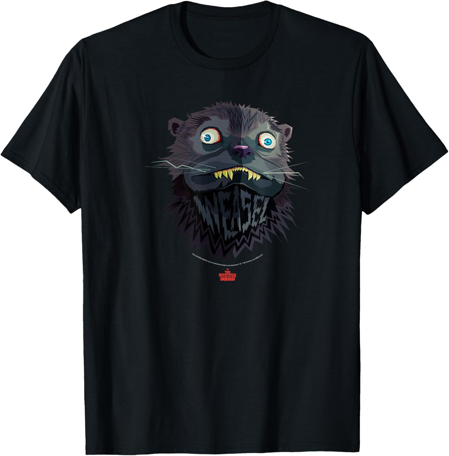 The Suicide Squad Big Weasel Logo T-Shirt - T-Shirt | Black