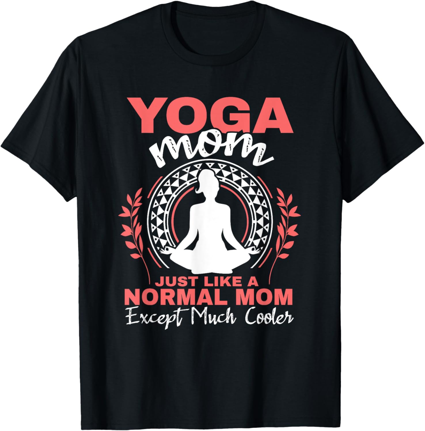 Yoga Mom Spirituality Mother's Day Meditation Women T-Shirt - T-Shirt | Black