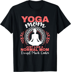 Yoga Mom Spirituality Mother's Day Meditation Women T-Shirt - T-Shirt | Black