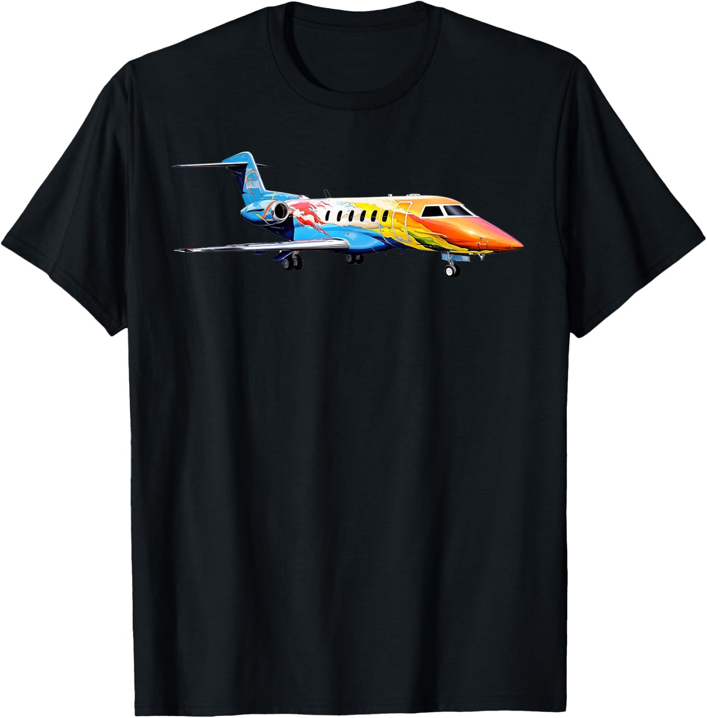 Pilatus PC-24 Airplane Aviation T-Shirt - T-Shirt | Black