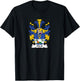 Holm Coat of Arms - Family Crest T-Shirt - T-Shirt | Black